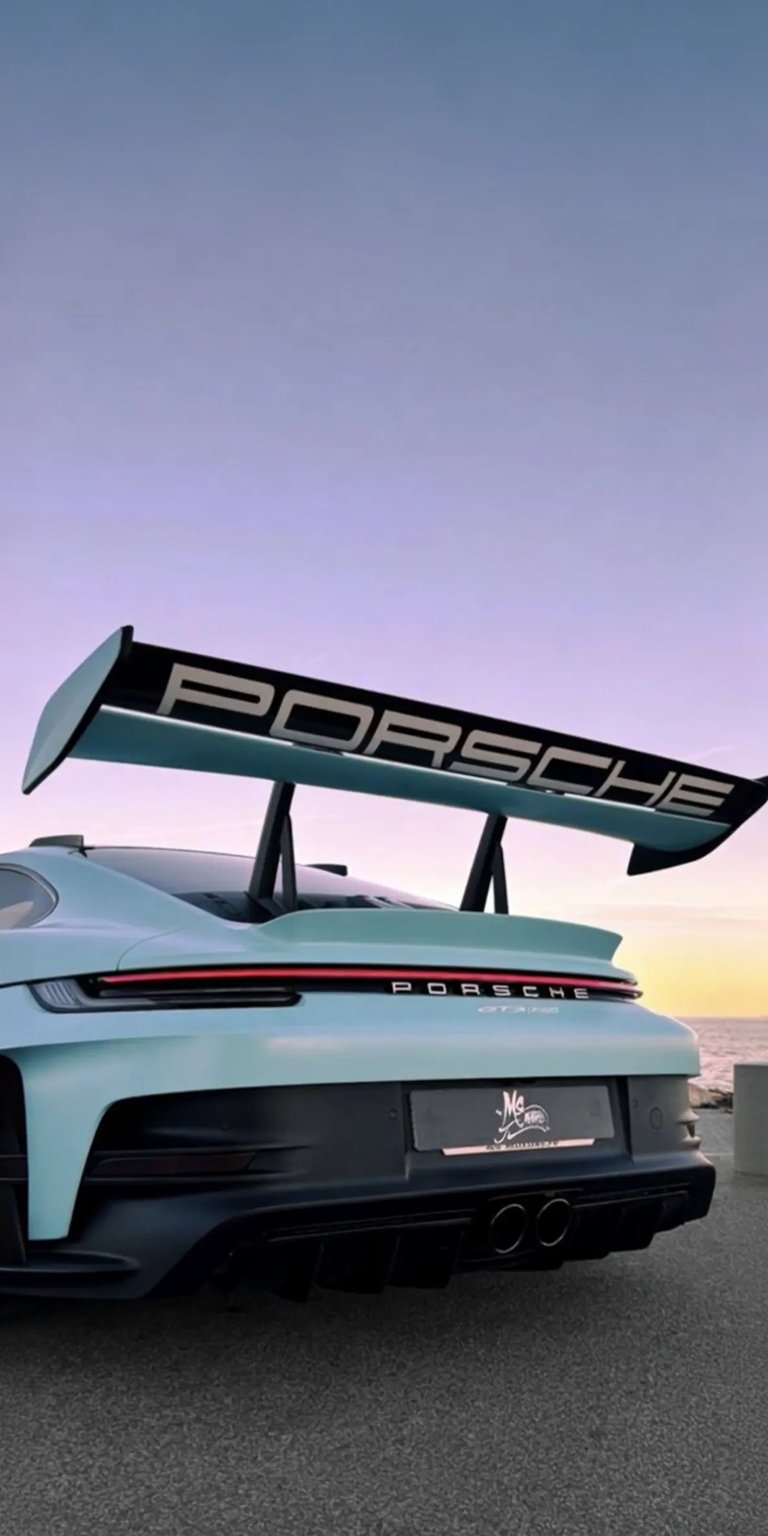 Porsche 911 GT3 light blue wallpaper iPhone HD