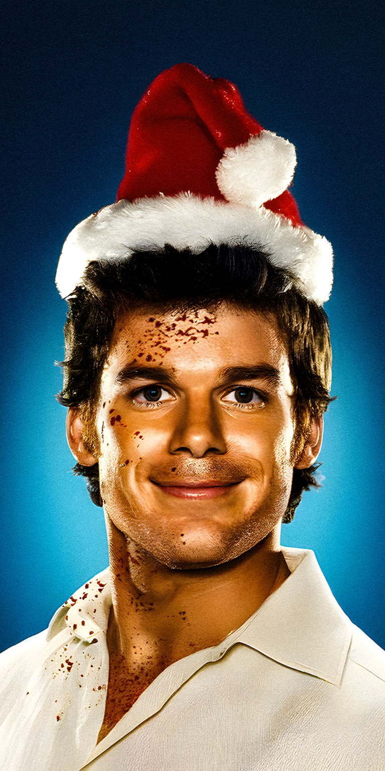Dexter Morgan christmas iphone wallpapers
