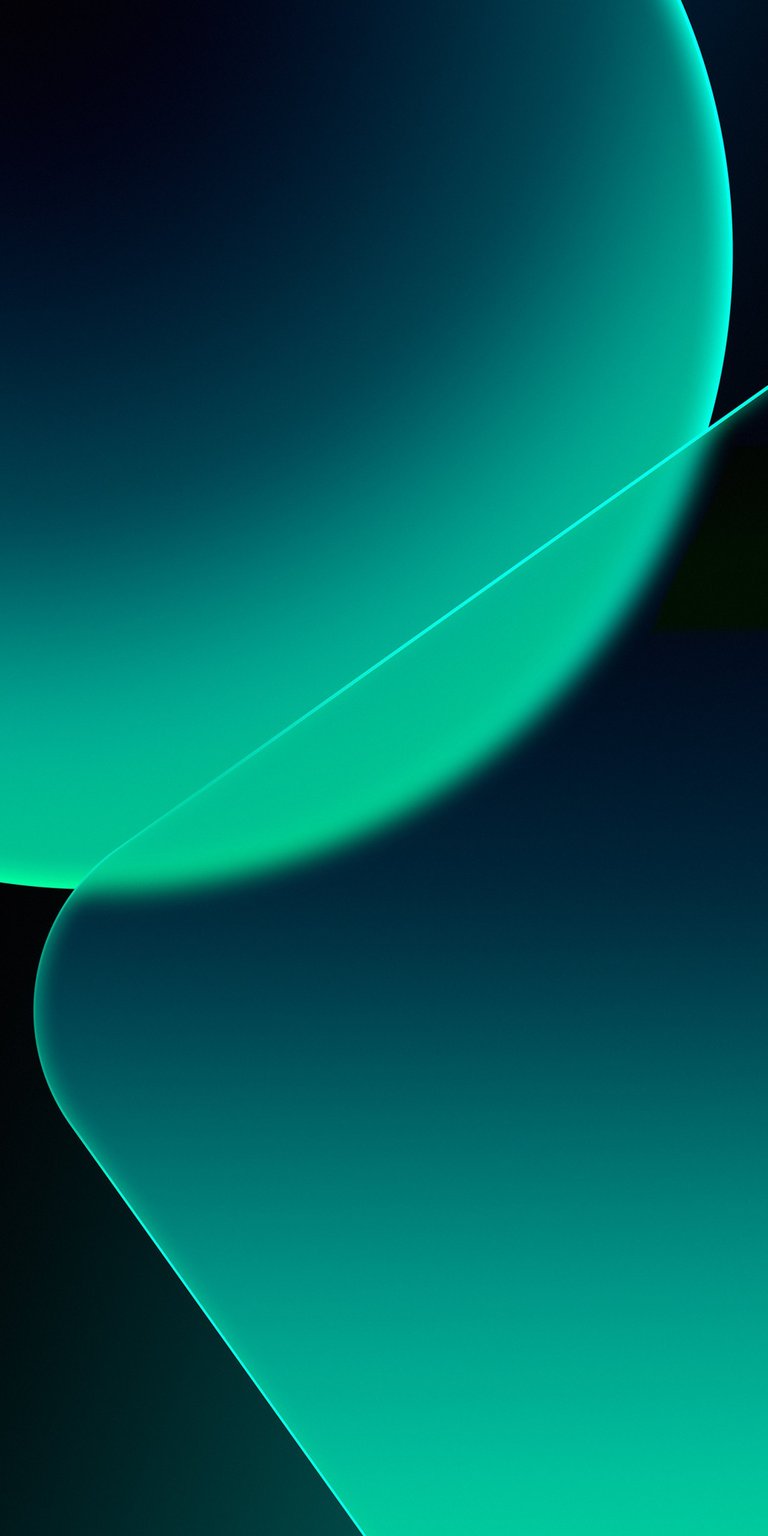 Abstract Teal Wallpaper