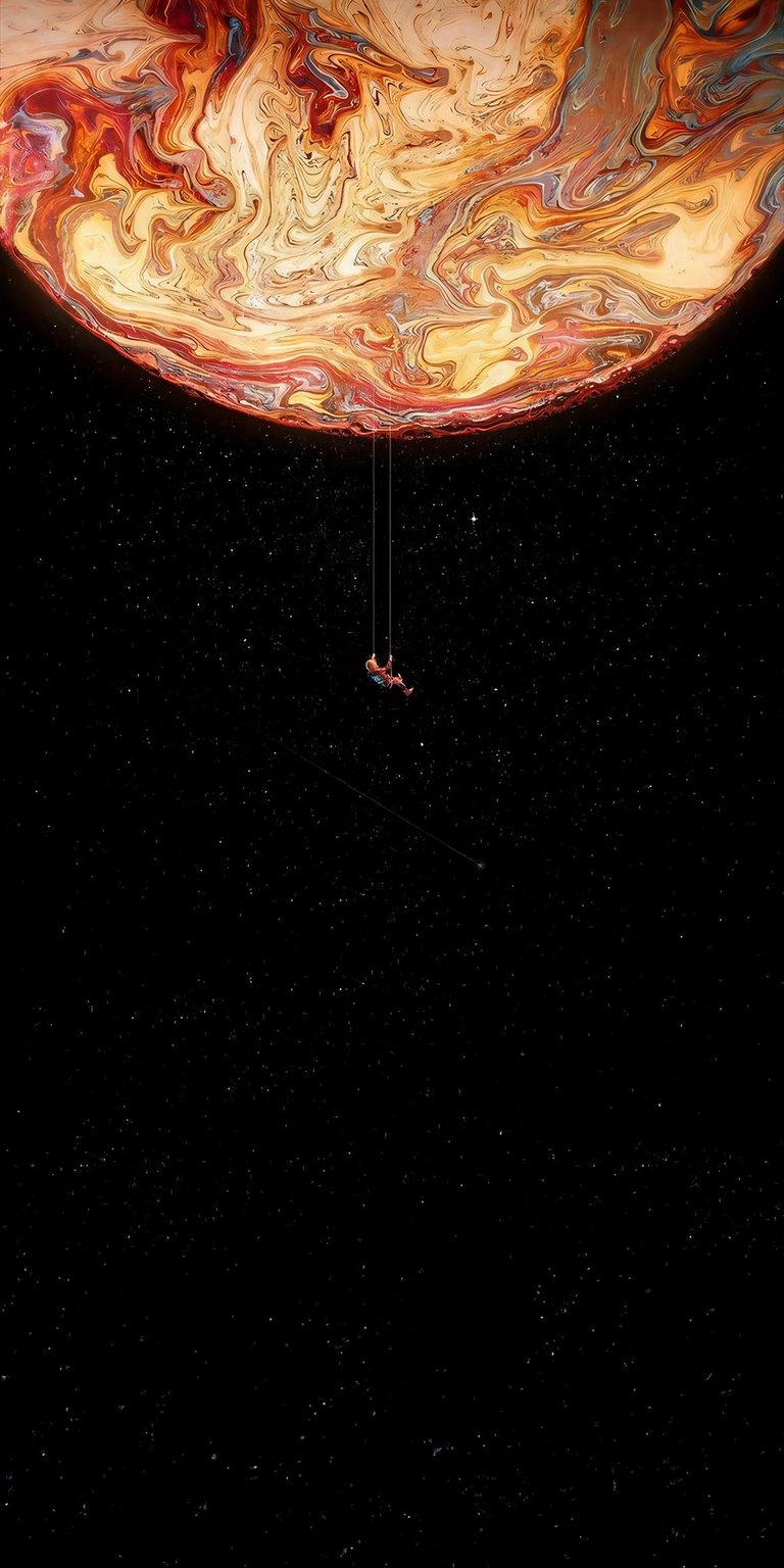 Lost in space swing iPhone 4K wallpaper