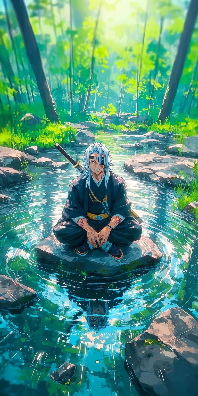 Tengen Uzui iPhone wallpaper 4K