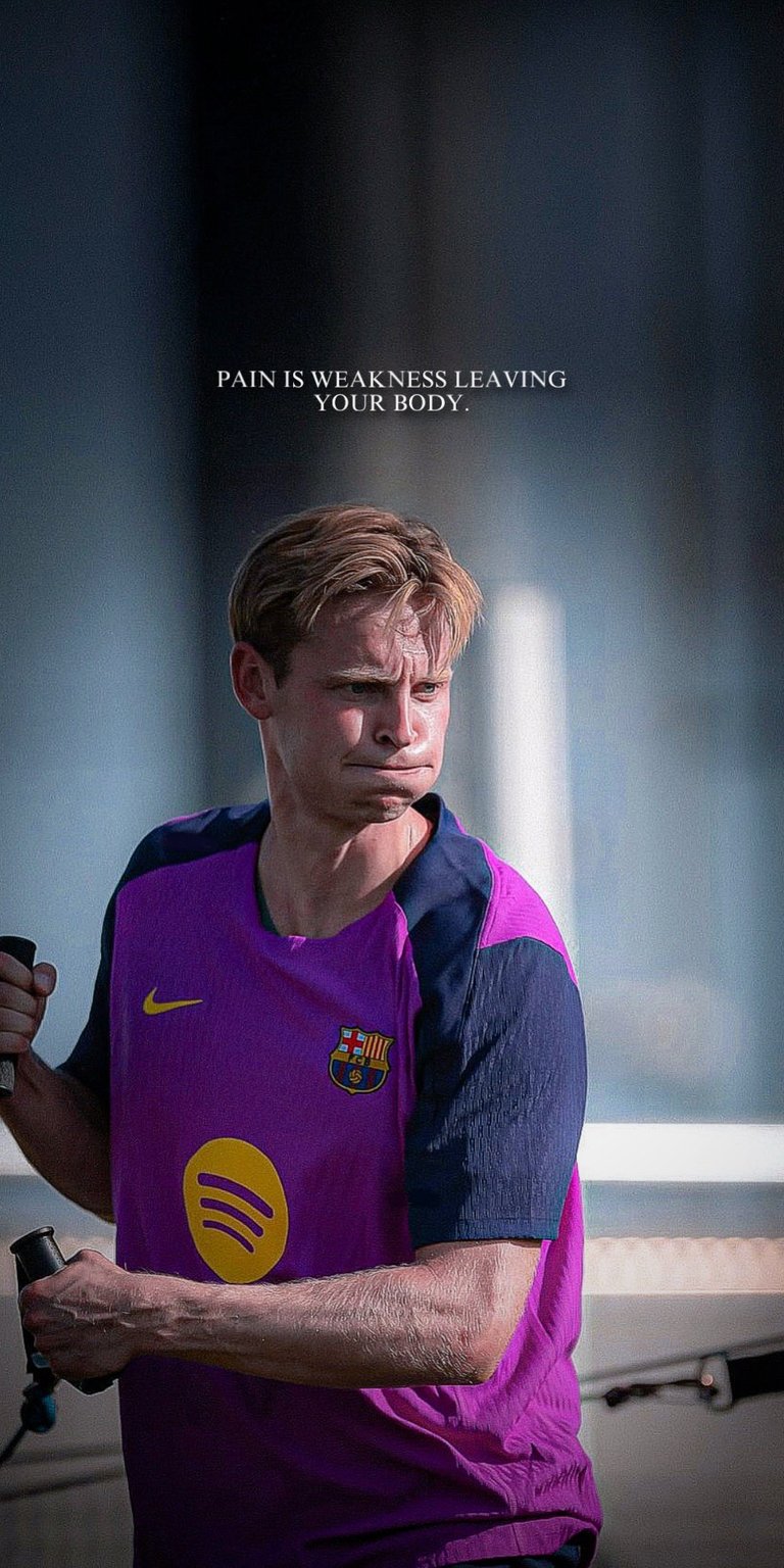 Frenkie de Jong quote wallpaper 4k iPhone