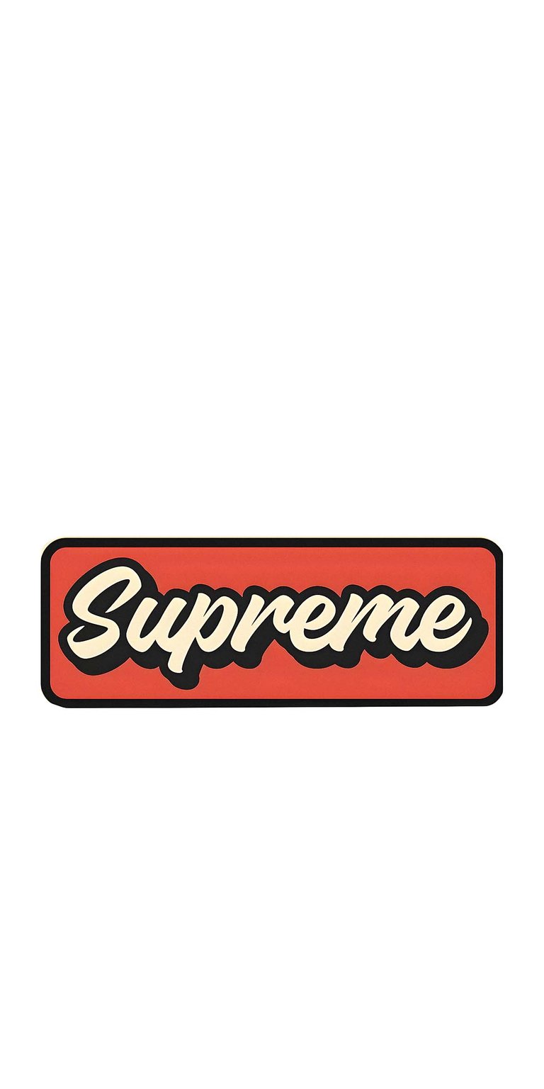 Supreme white logo wallpaper 4k iPhone