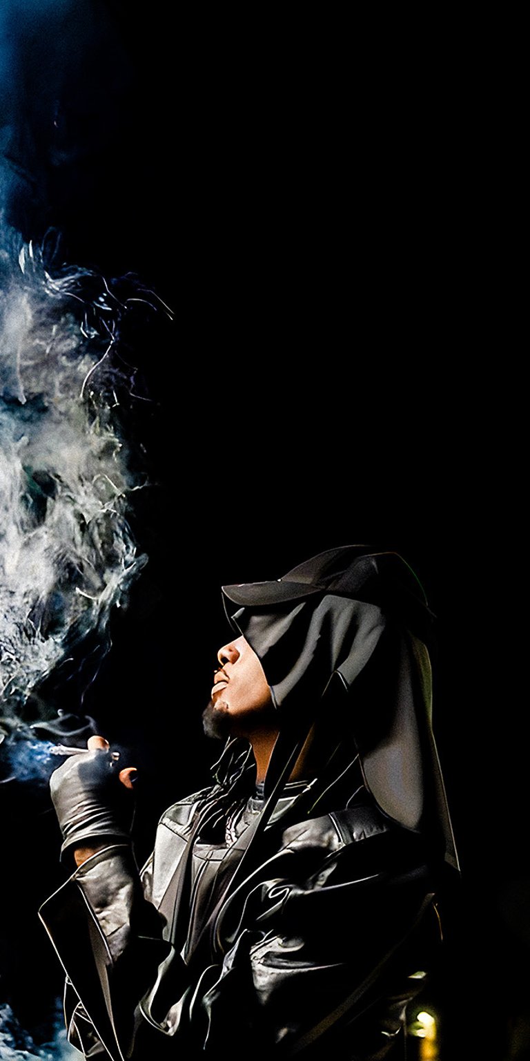 Playboi Carti smoking wallpaper iPhone