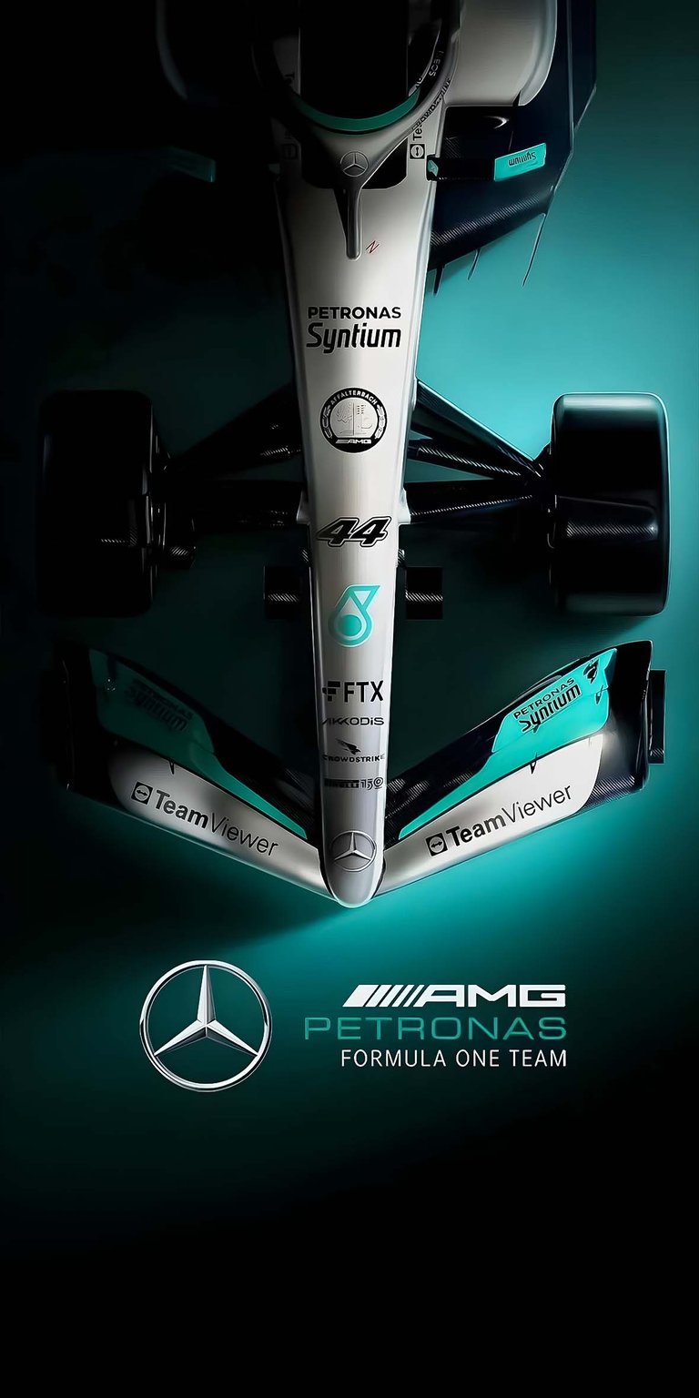 Mercedes AMG Pertonas F1 team 4K wallpaper