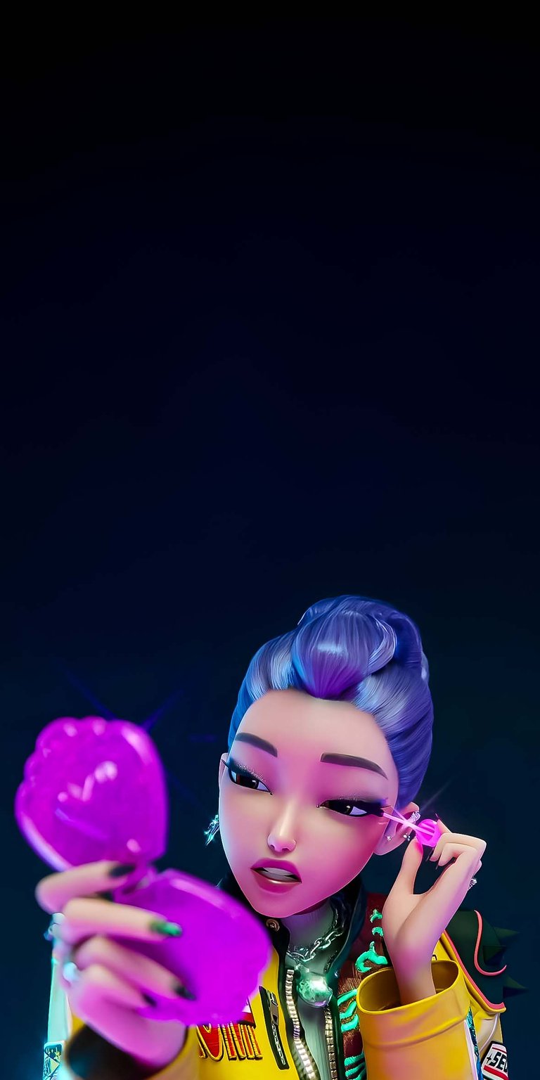 Rumi putting make up iPhone wallpaper HD