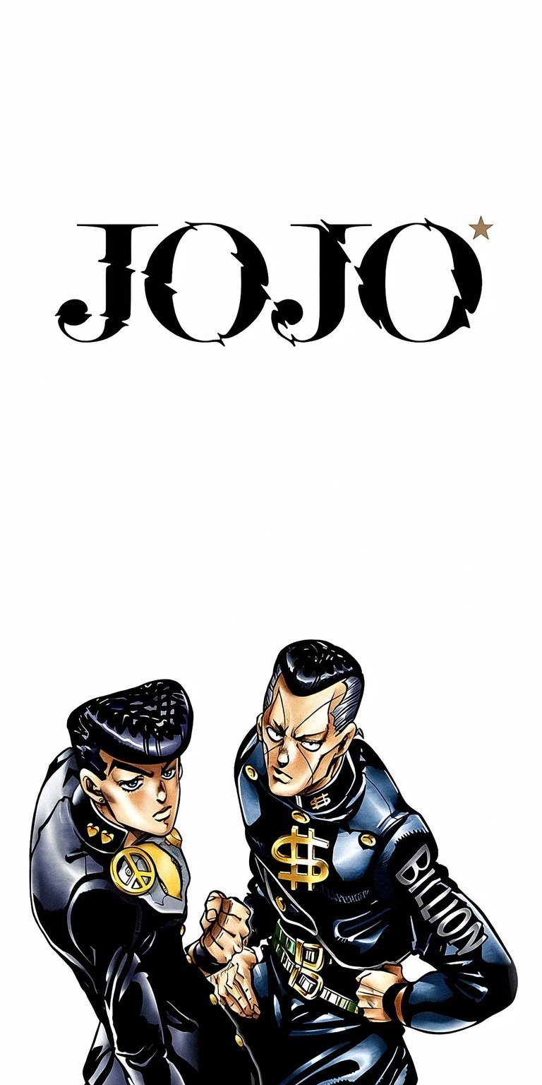Josuke Higashikata and Okuyasu Nijimura wallpaper iPhone