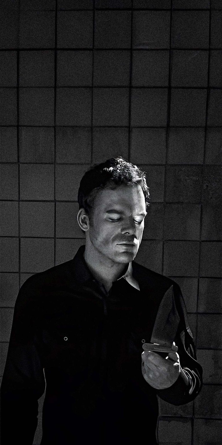 Dexter with Knife wallpaper HD iPhone