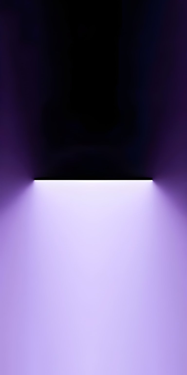 Abstract Purple Static wallpaper featuring deep violet tones, soft gradient lighting, and a glowing floor reflection. This abstract wallpaper gives a clean and modern look, perfect for iPhone lock screen and home screen setups.