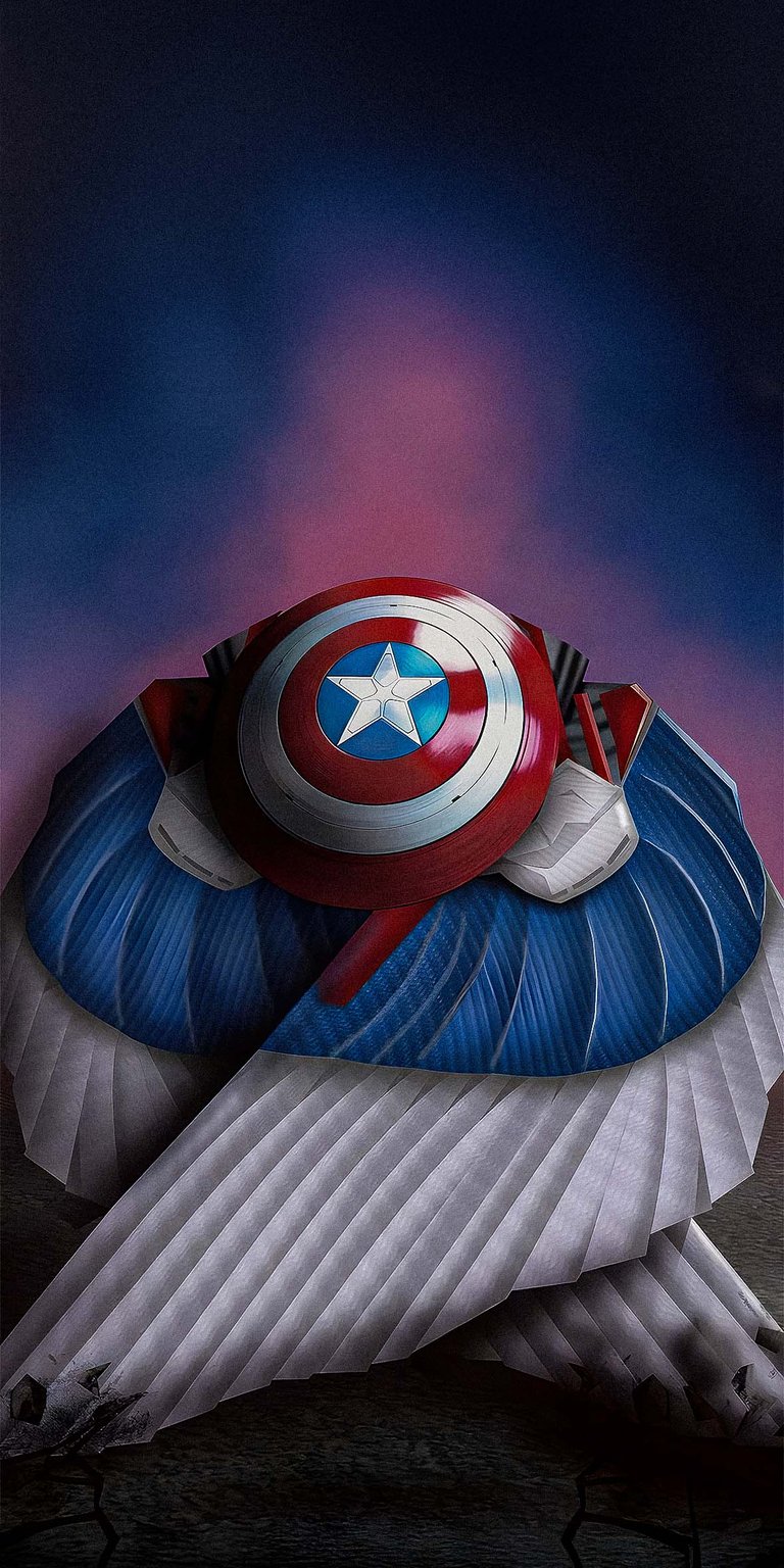 Captain America Shield Wallpaper for iPhone