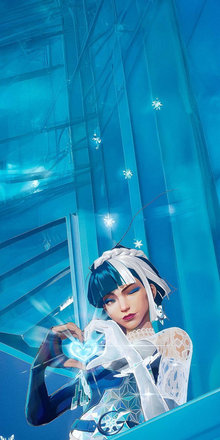 Luna snow Marvel Girl Wallpaper