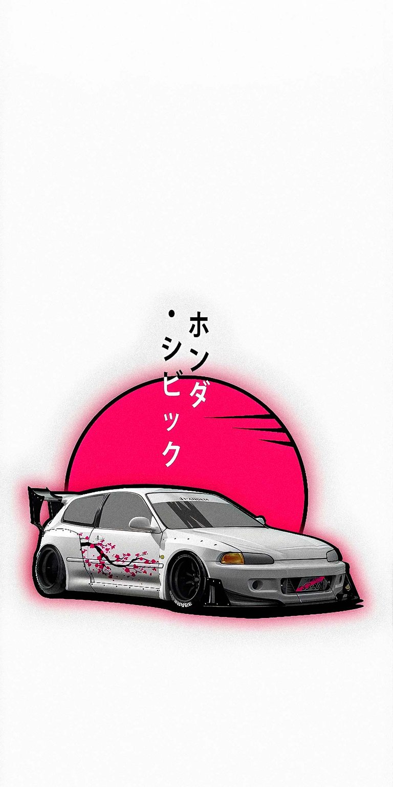 Civic art wallpaper HD iPhone