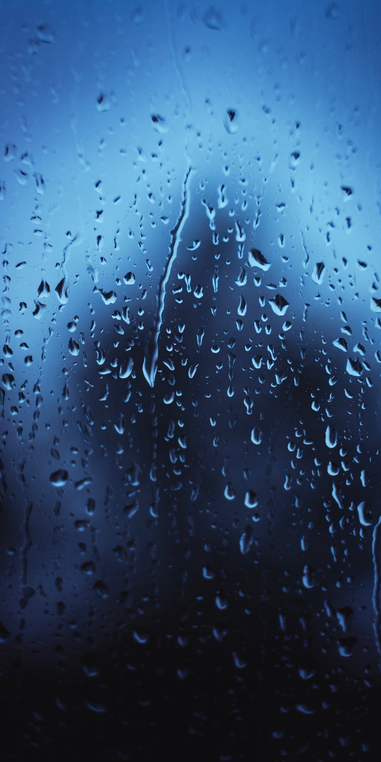 Water on the glass wallpaper iPhone