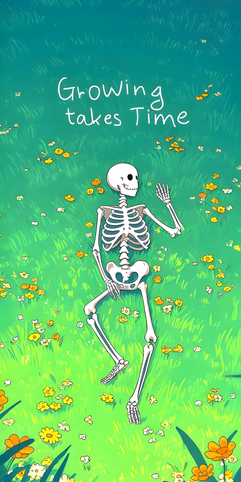 Aesthetic Skeleton iPhone Wallpaper 4K