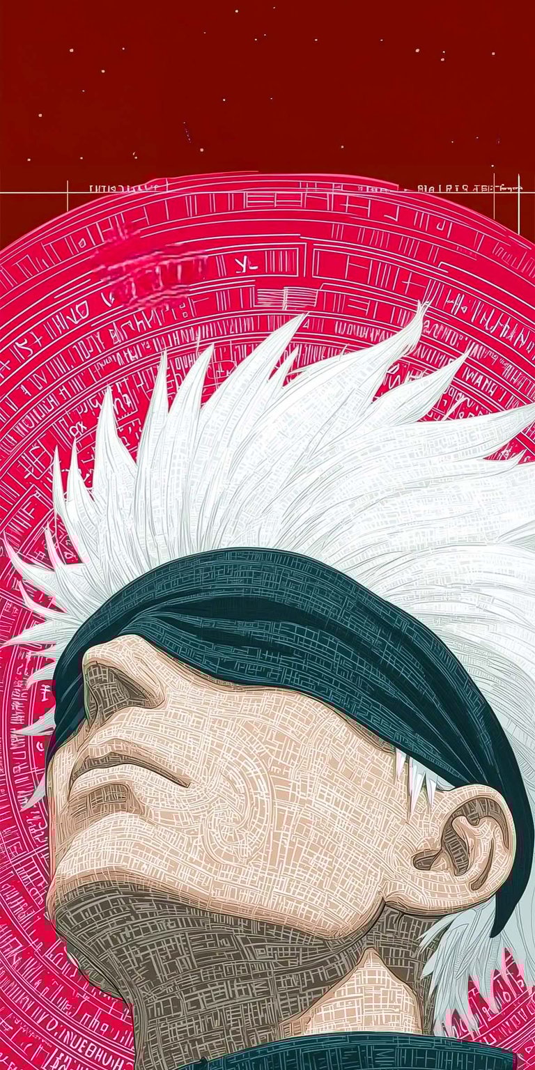 Satoru Gojo anime art iOS wallpaper HD