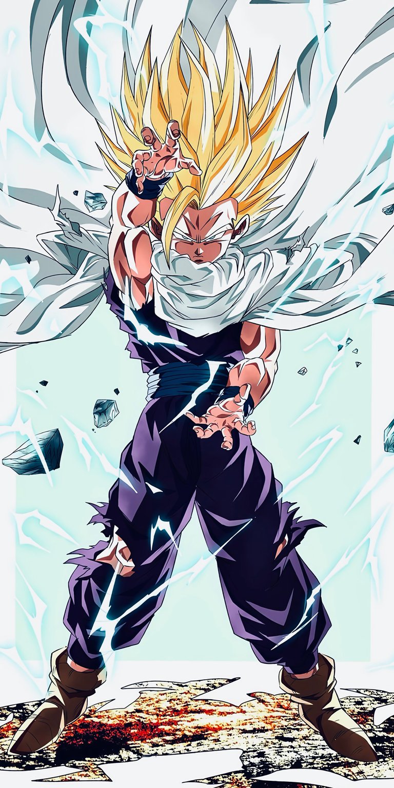 Gohan aura wallpaper iPhone