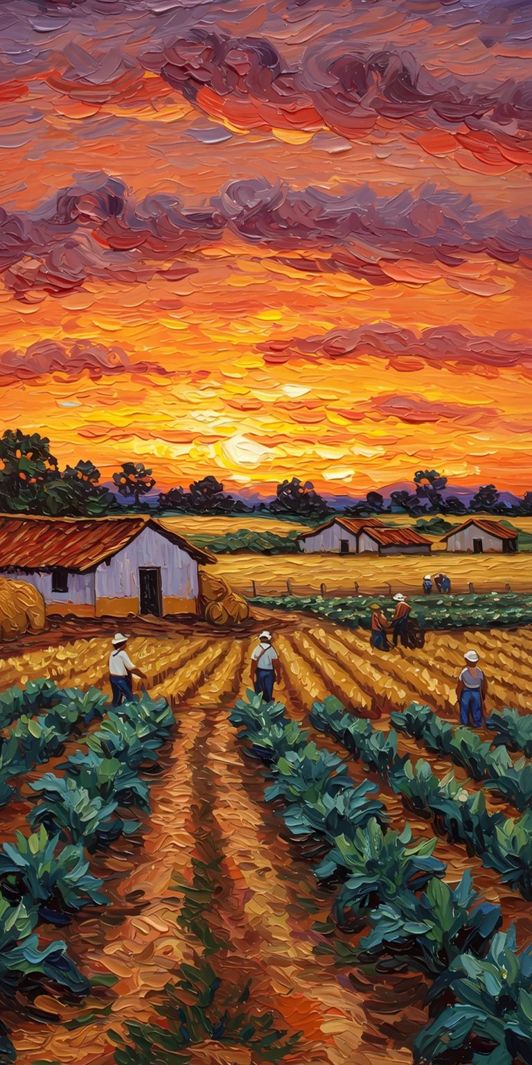 Beautiful Nature Painting Art iOS Wallpaper