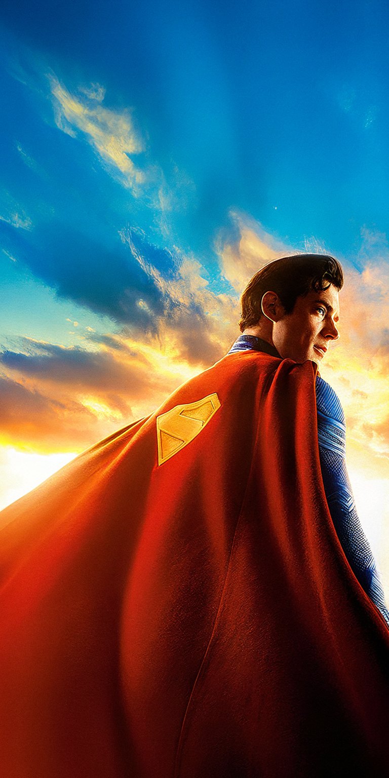 Superman sunset wallpaper iPhone 4K