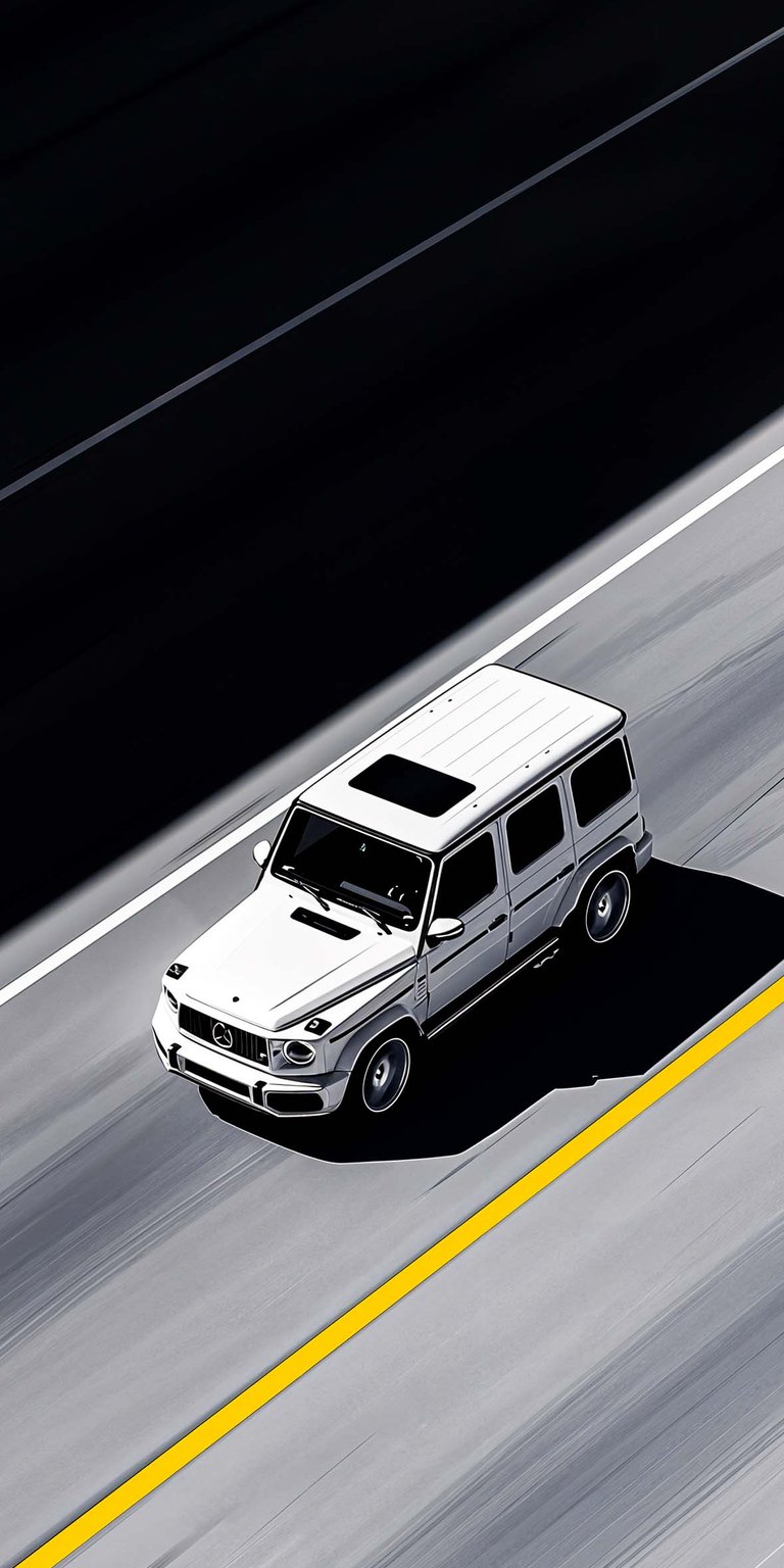AMG G Wagon white wallpaper 4k iPhone