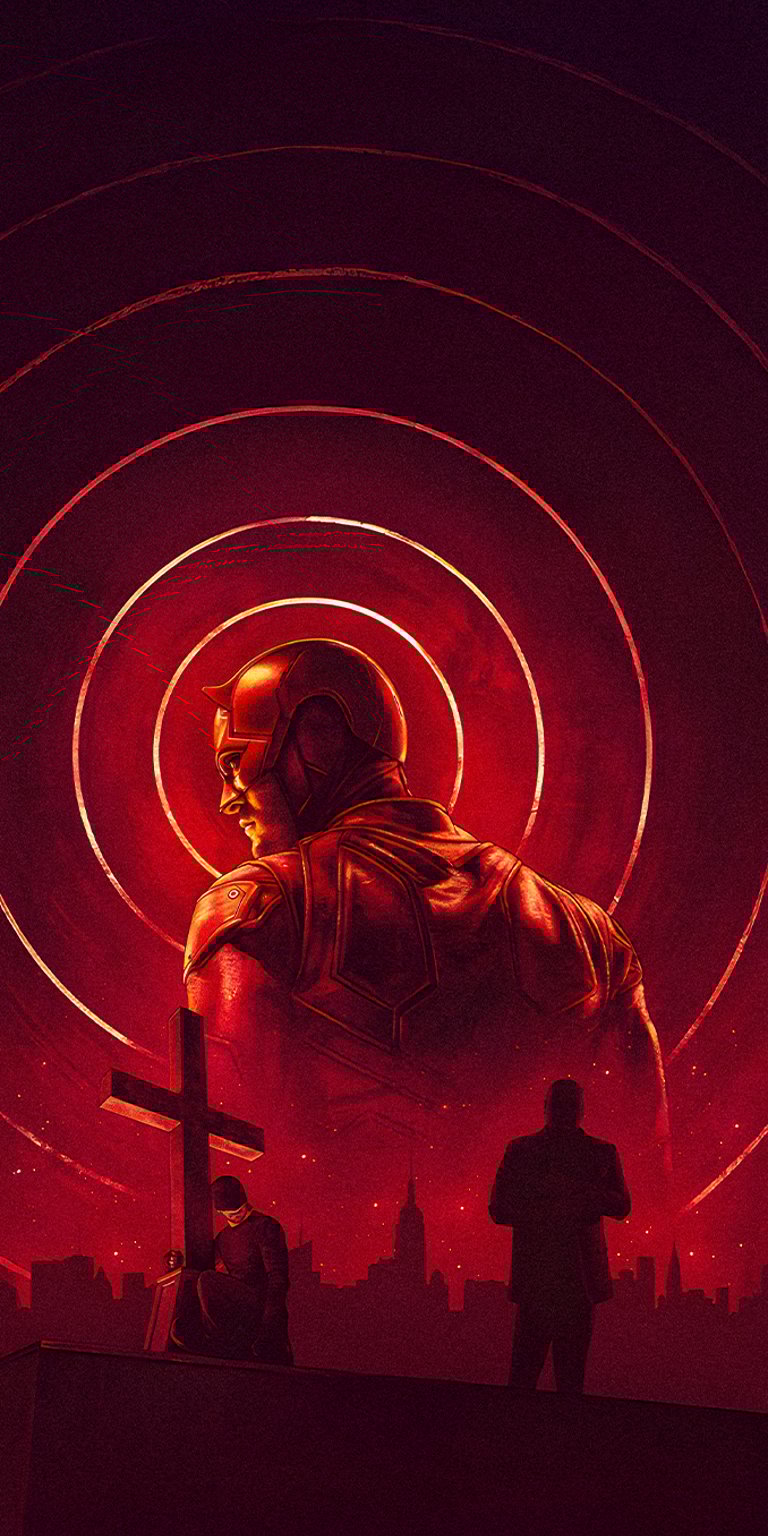 Daredevil Born Again wallpaper iPhone