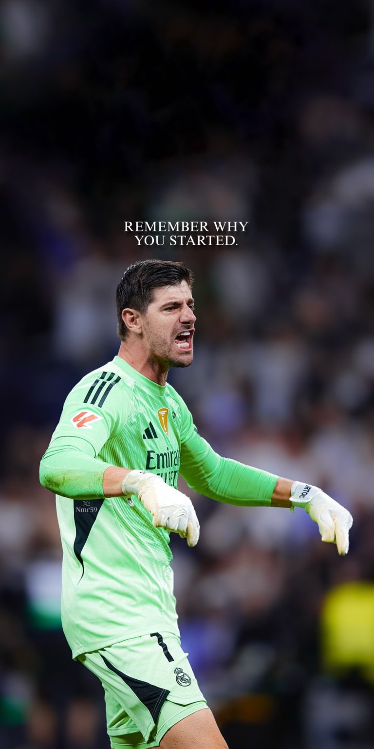 Thibaut Courtois 4k football wallpaper iPhone