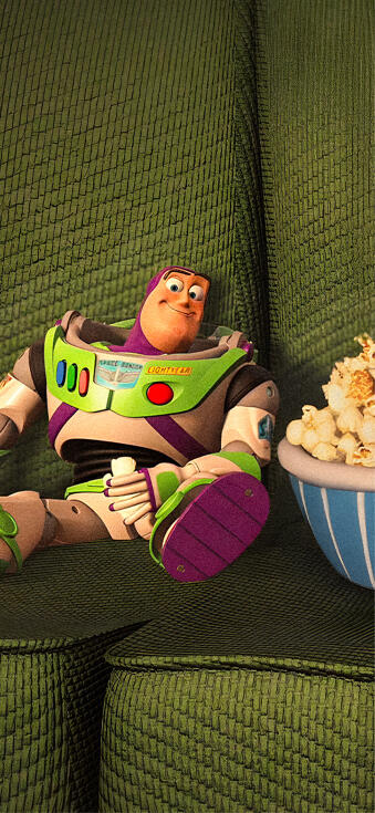 Buzz Lightyear matching wallpaper iPhone