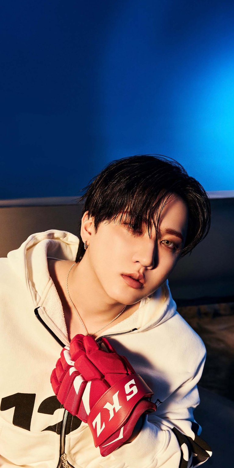 Changbin Stray Kids phone wallpaper iOS