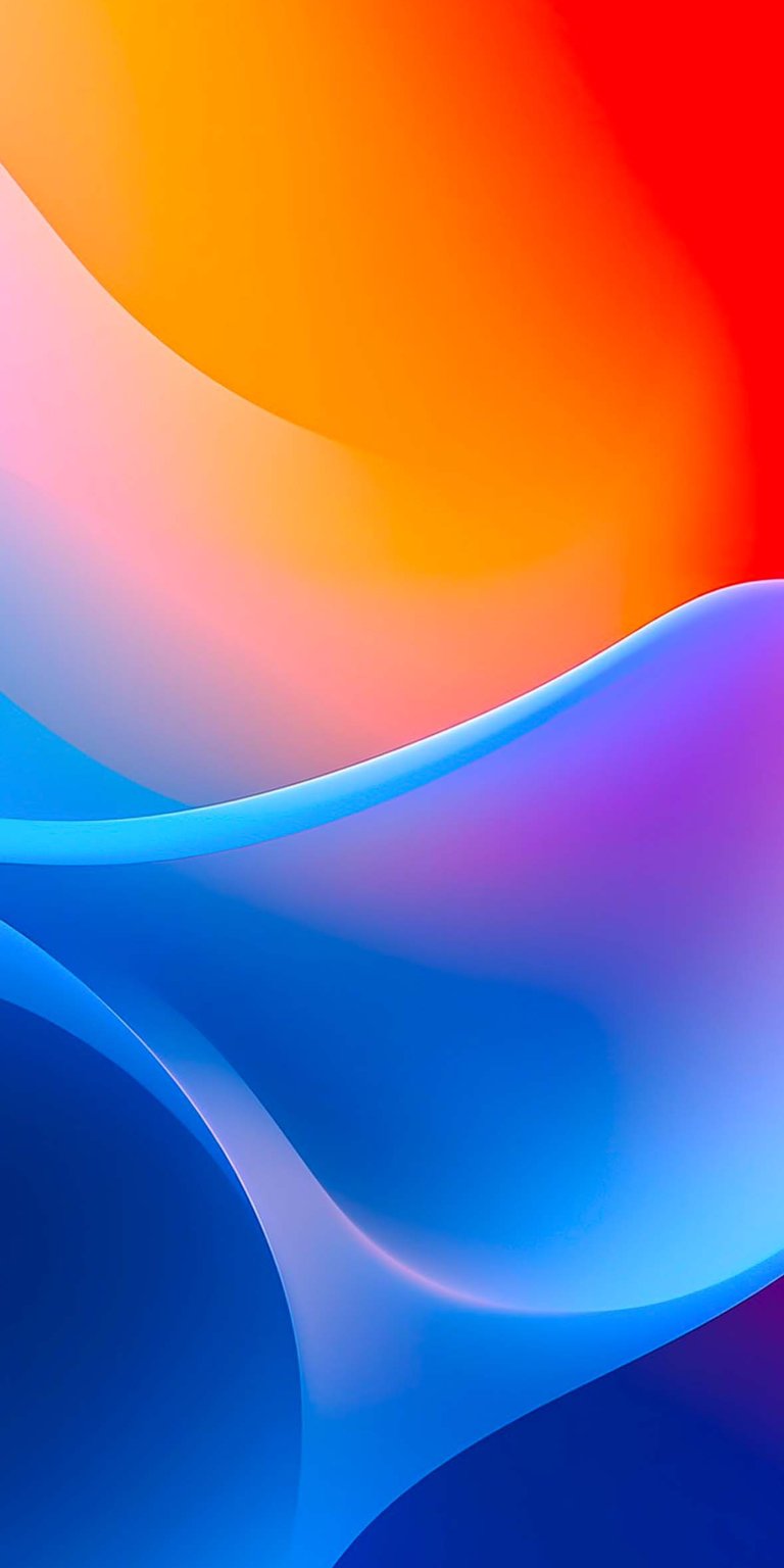 Abstract gradient colorful wallpaper HD iPhone