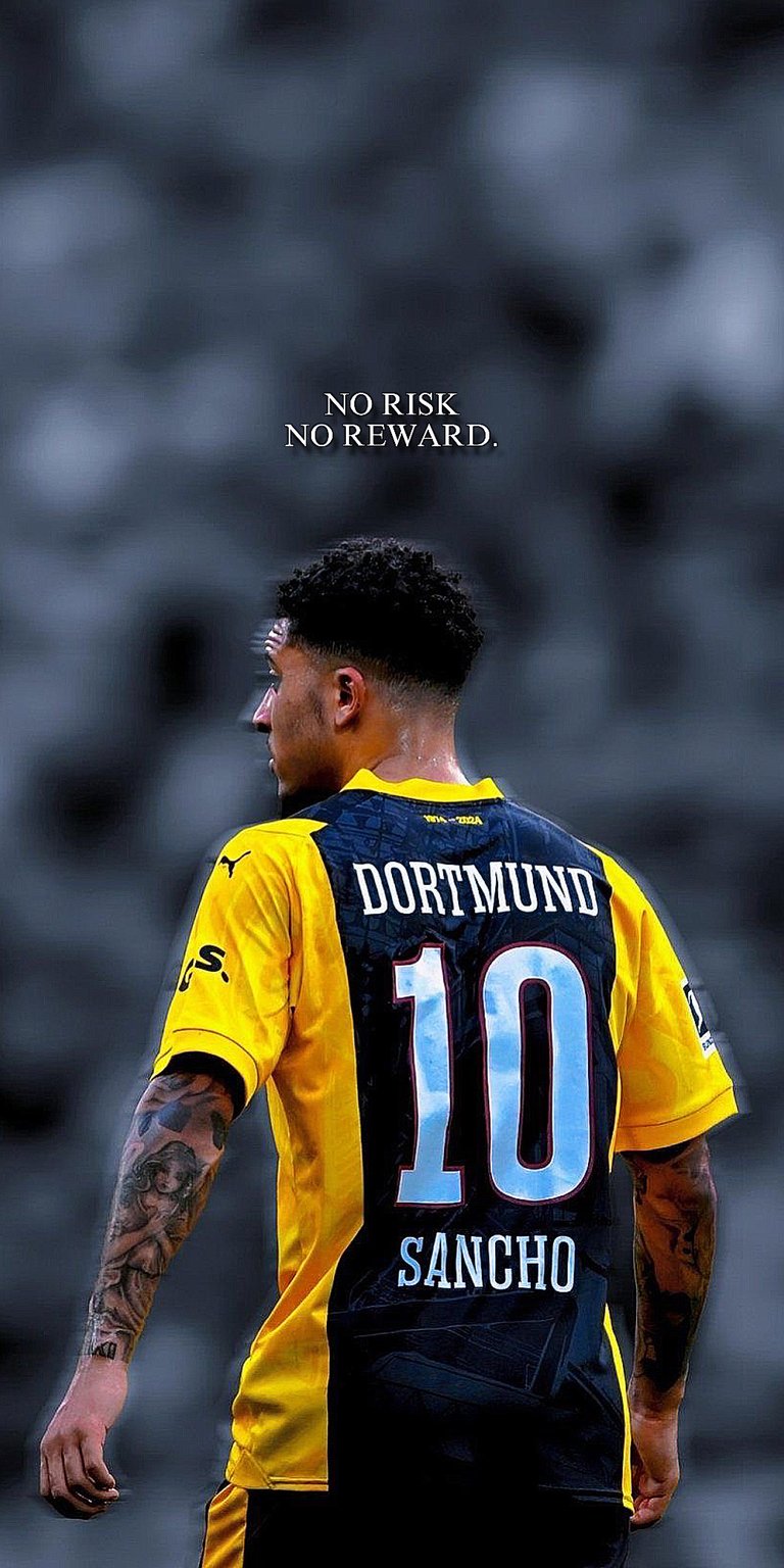 Jadon Sancho quotes wallpaper 4k iPhone