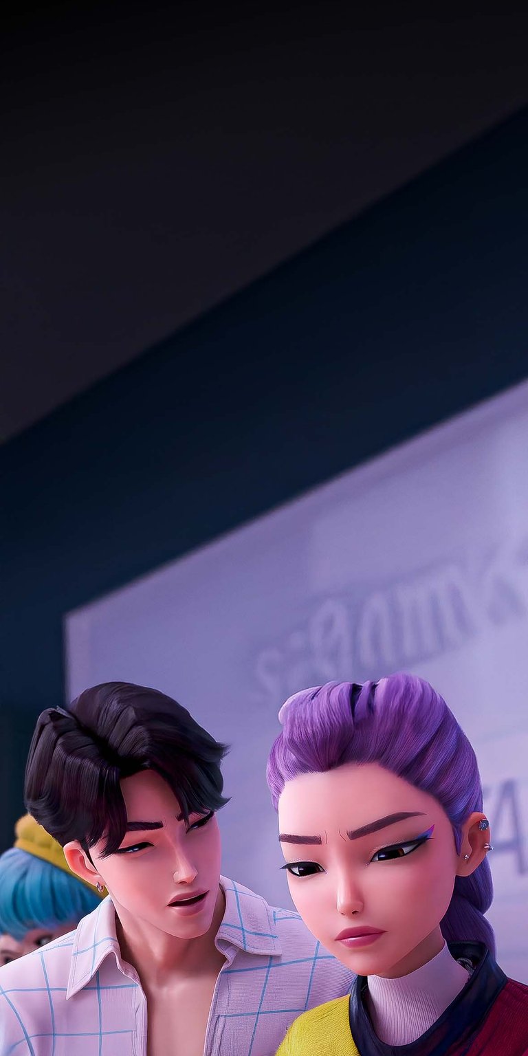 Jinu and Rumi wallpaper for iPhone HD