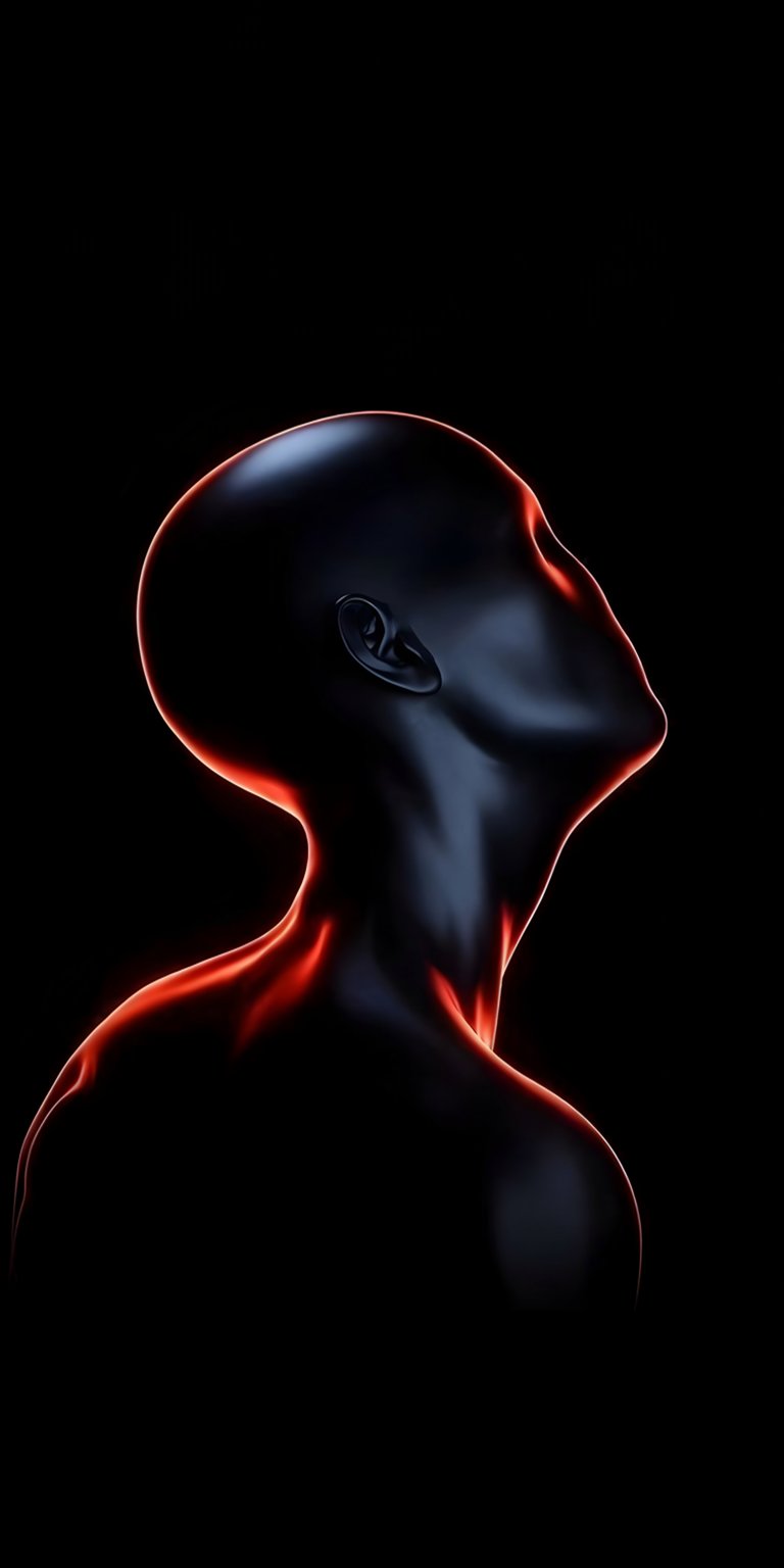Dark faceless wallpaper iPhone HD