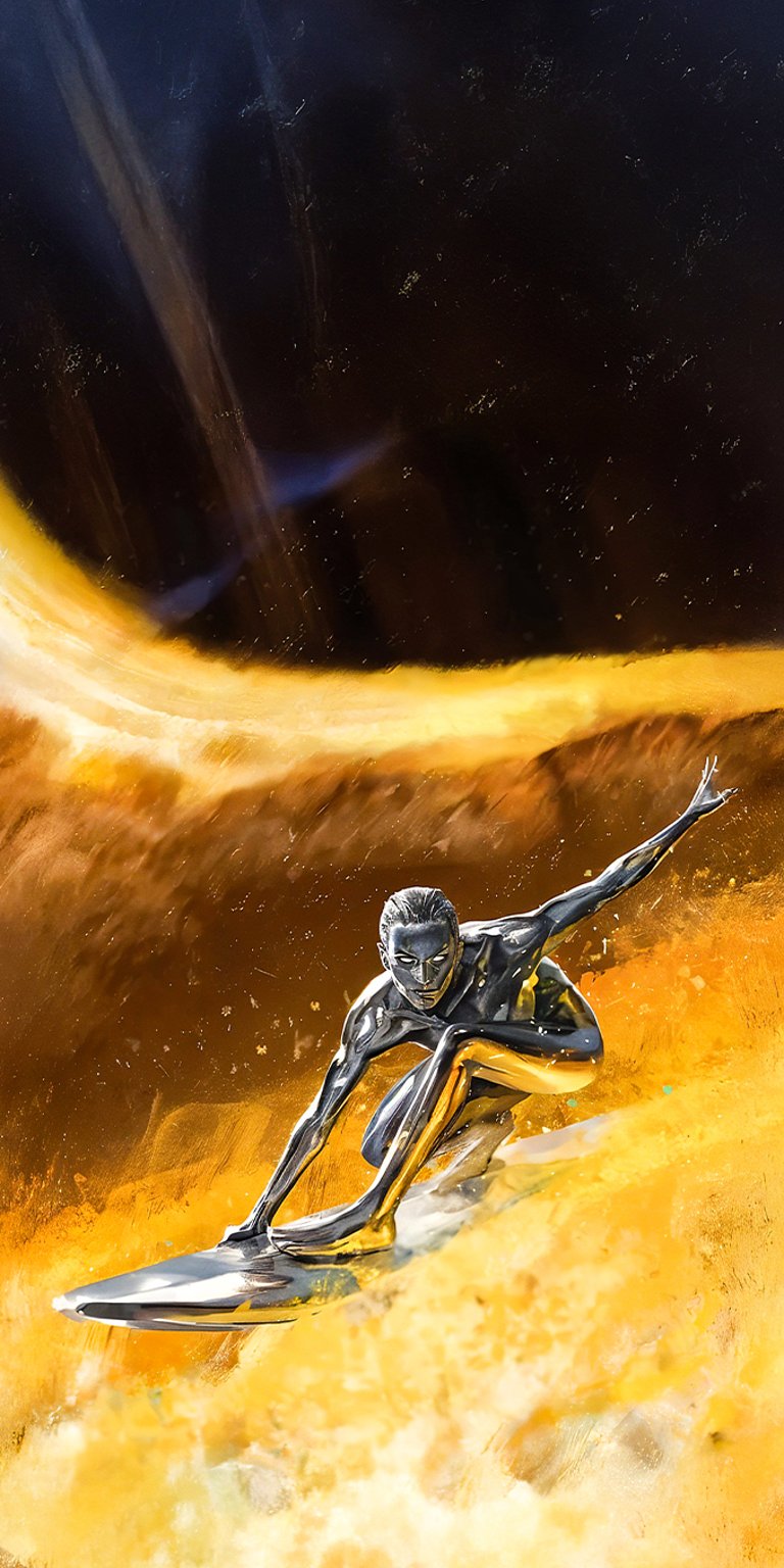 Silver Surfer wallpaper iPhone 4K