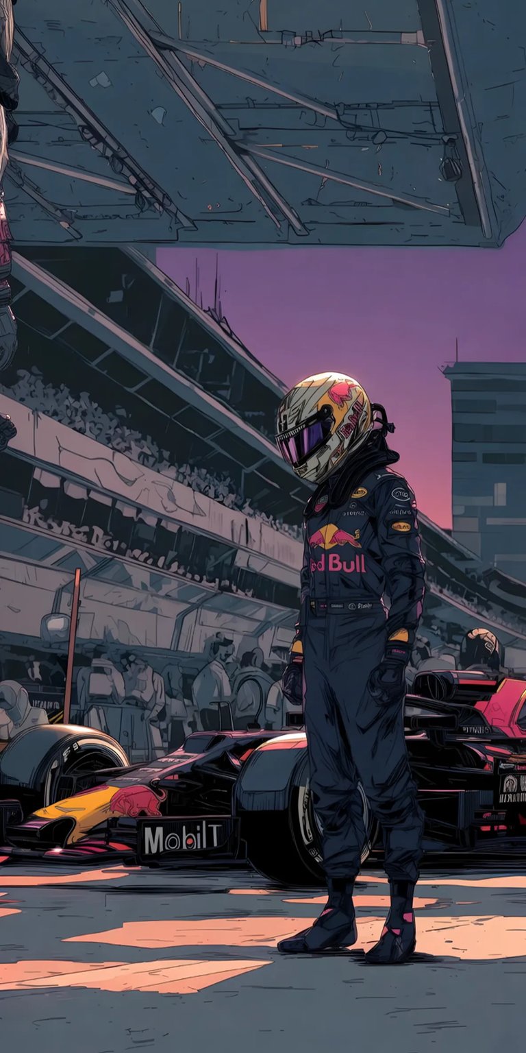 Redbull Racing driver Max Verstappen wallpaper for iPhone HD