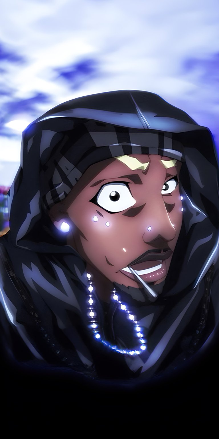 Playboi Carti anime art phone wallpapers