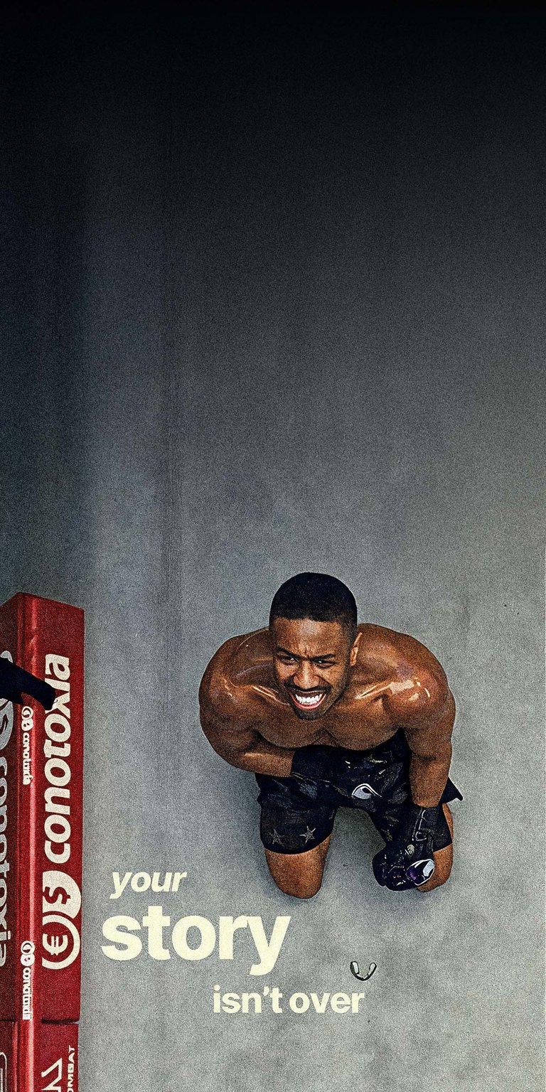 Adonis Creed in the ring wallpaper for Phone HD