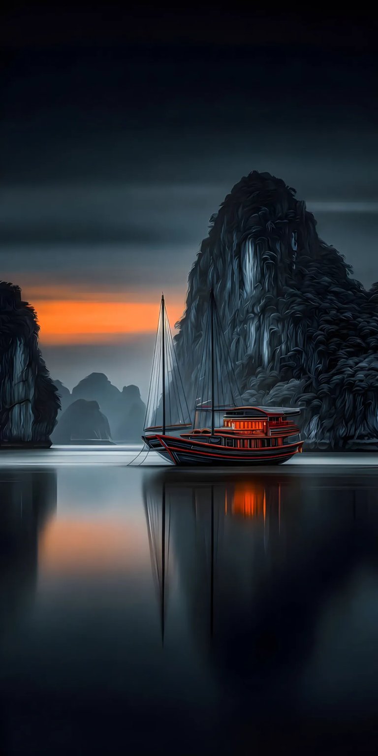 Nature dark iPhone wallpaper 4K