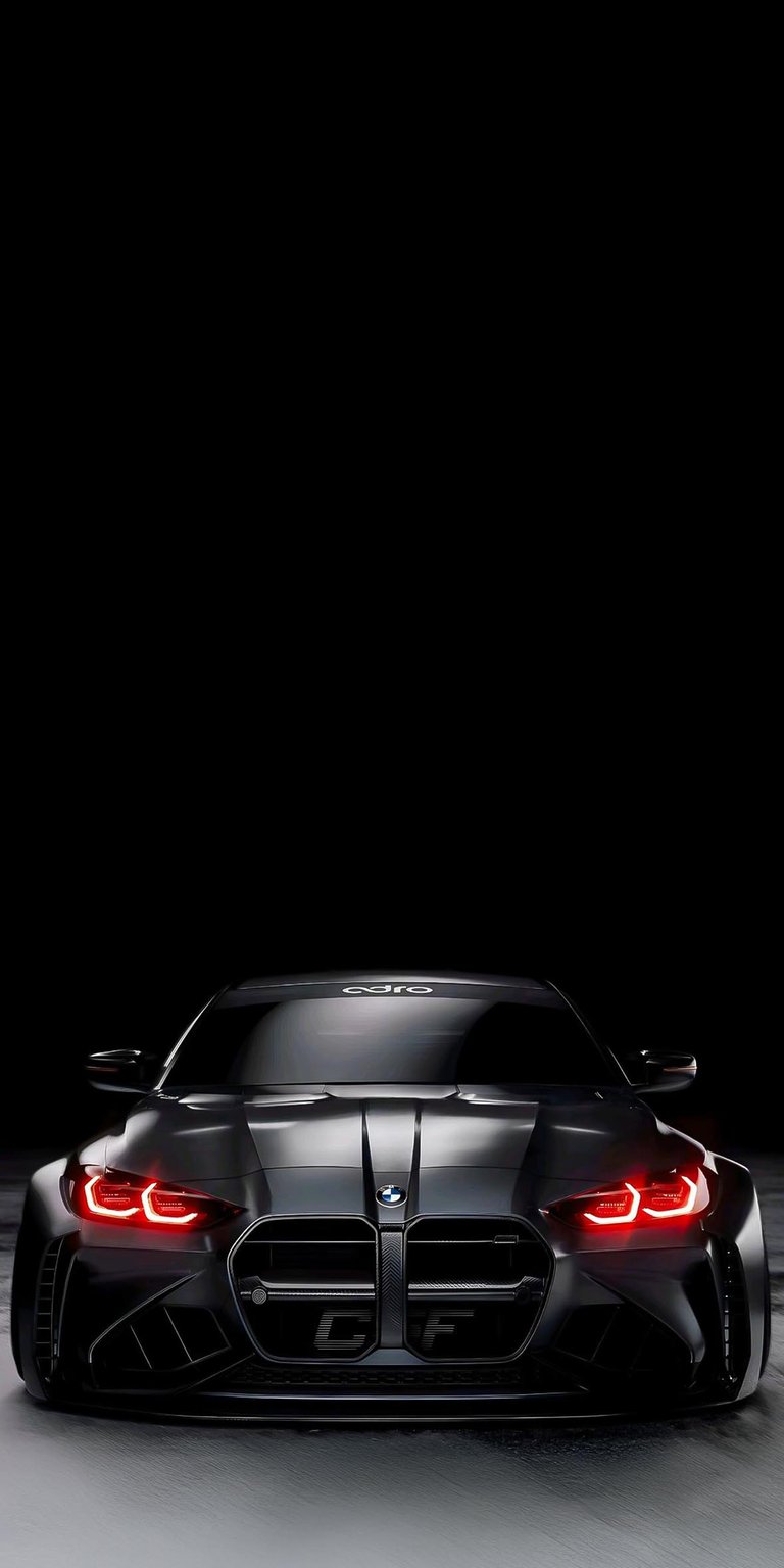 BMW M3 red lights wallpaper iPhone 4K