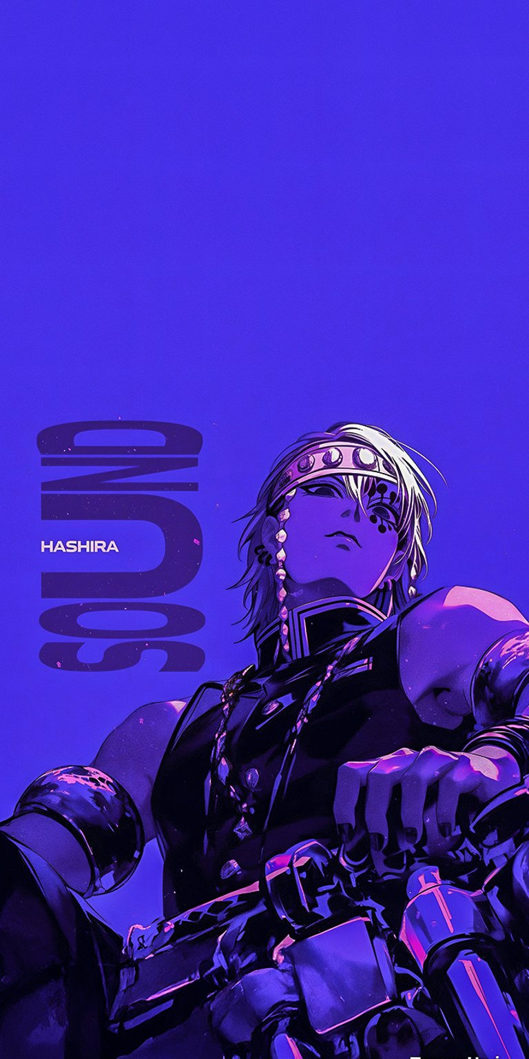 The image is a fan art or promotional image featuring a character from a manga or anime series perfectly designed for HD/4K screens