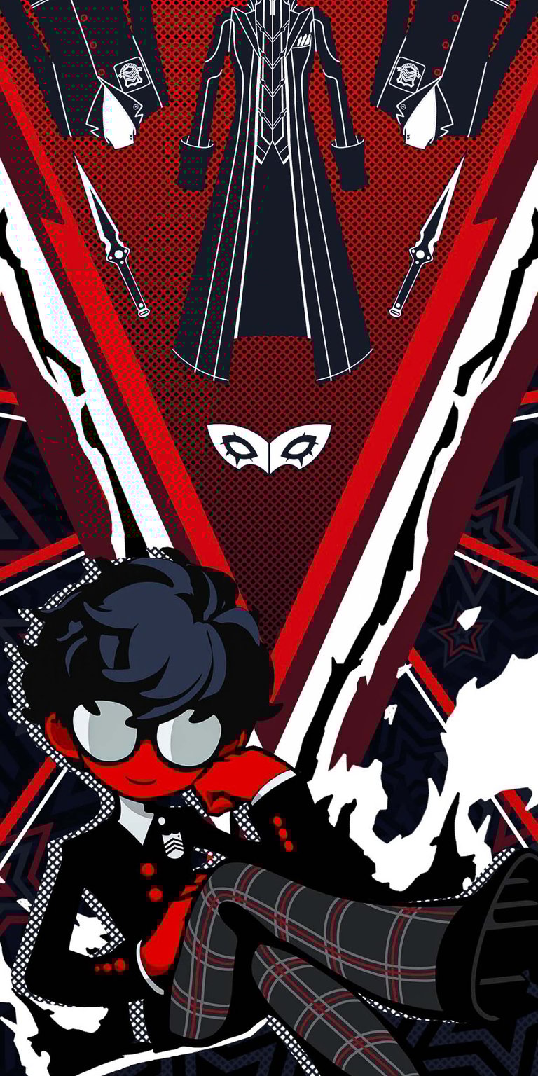 Joker video game wallpaper for iOS