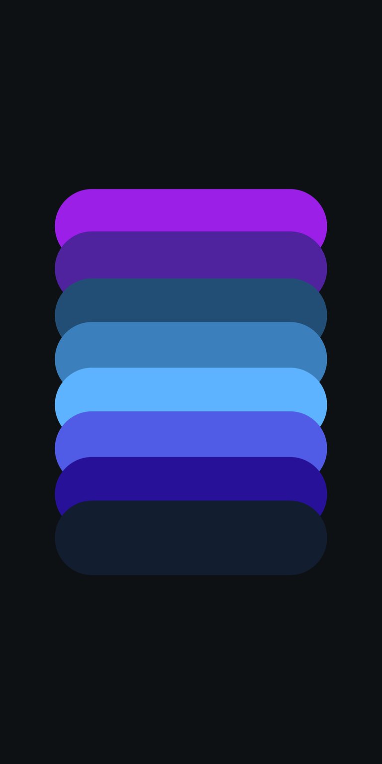 Purple to black color palette iPhone wallpaper 4K