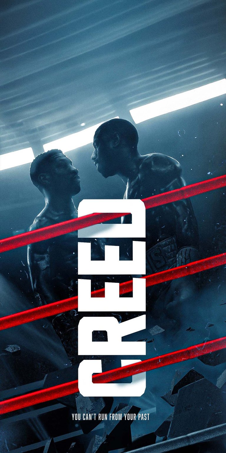 Adonis Creed poster wallpaper iPhone 4K