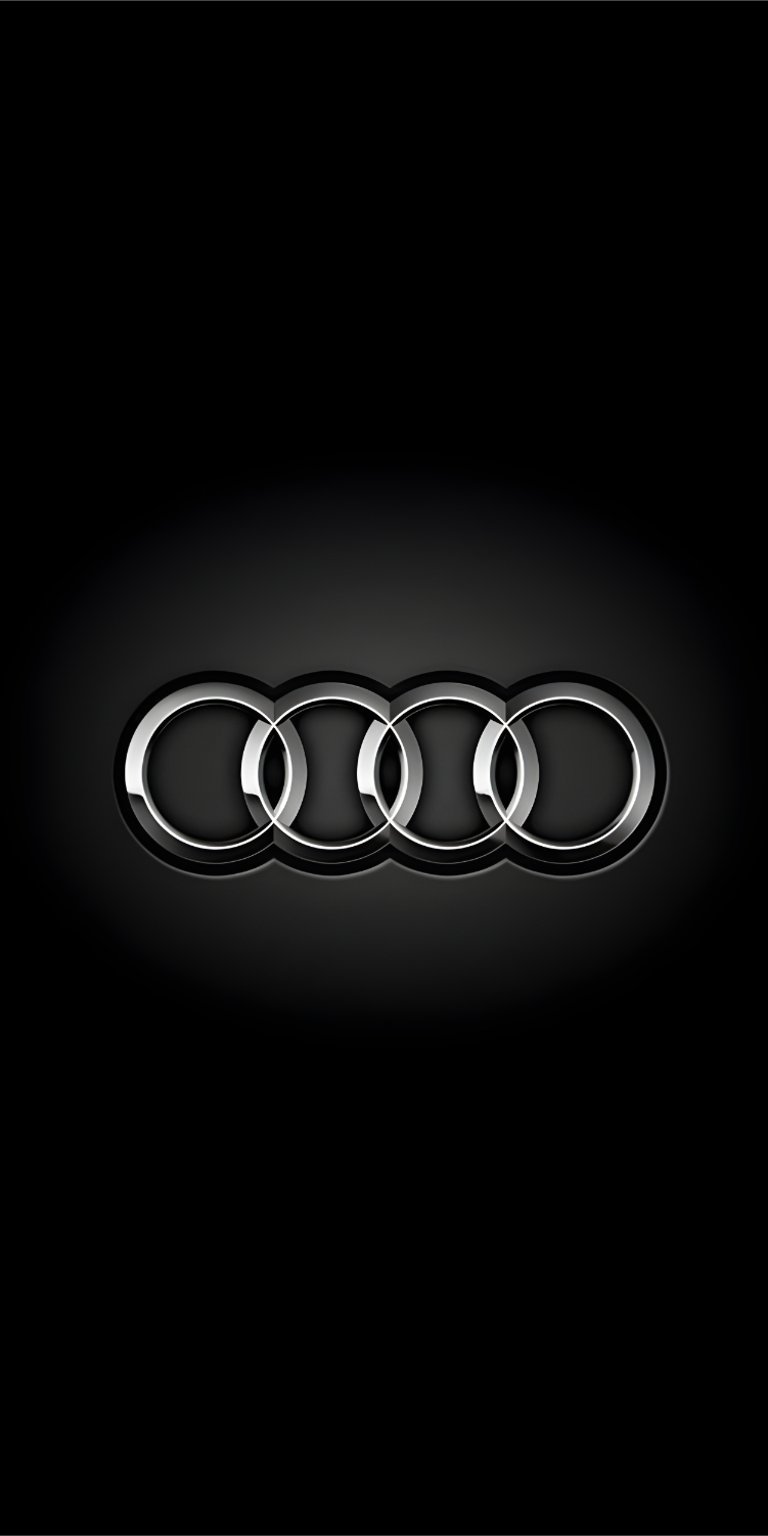 Audi logo wallpaper iPhone
