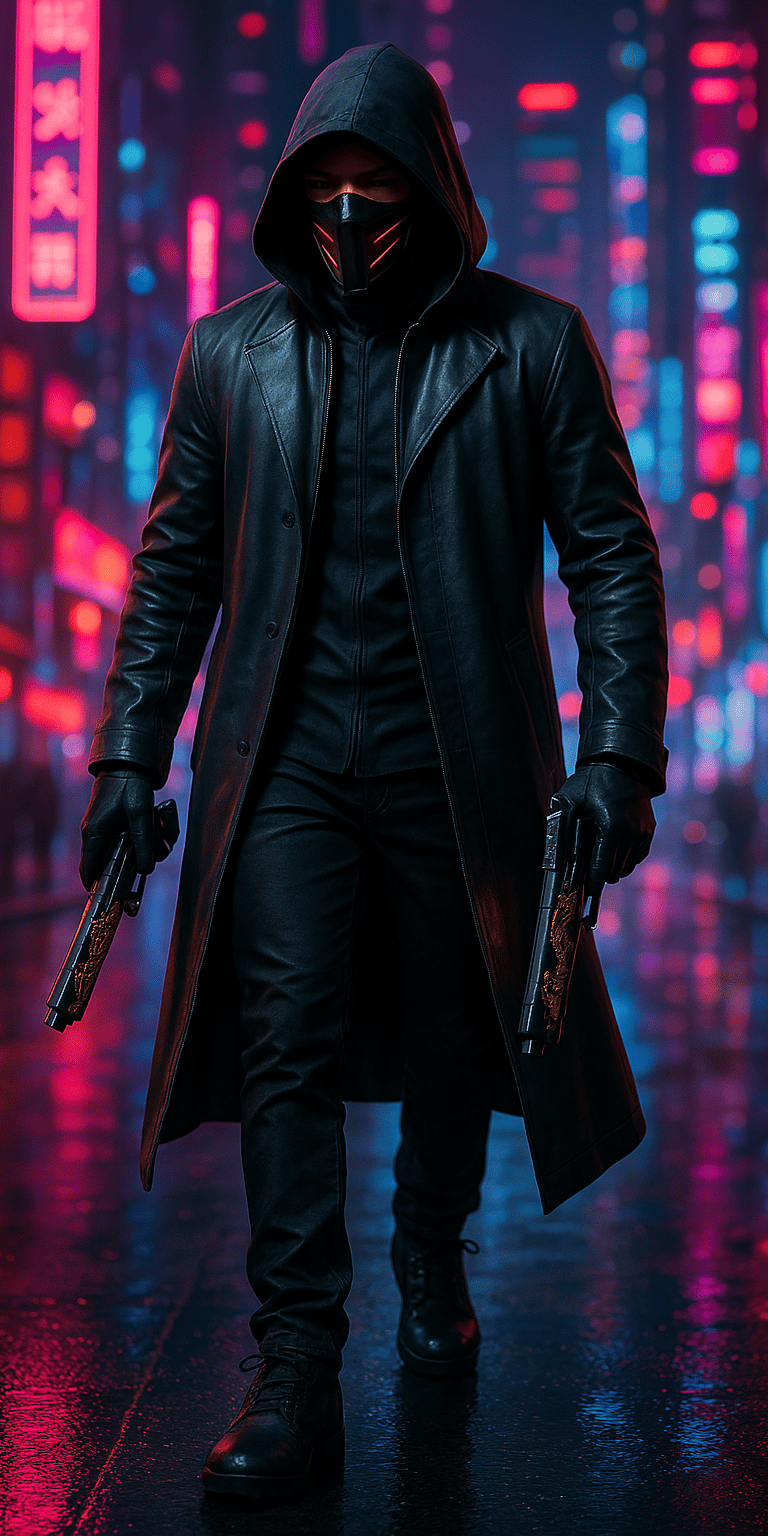 Man wearing hoodie standing wallpaper iPhone 4k