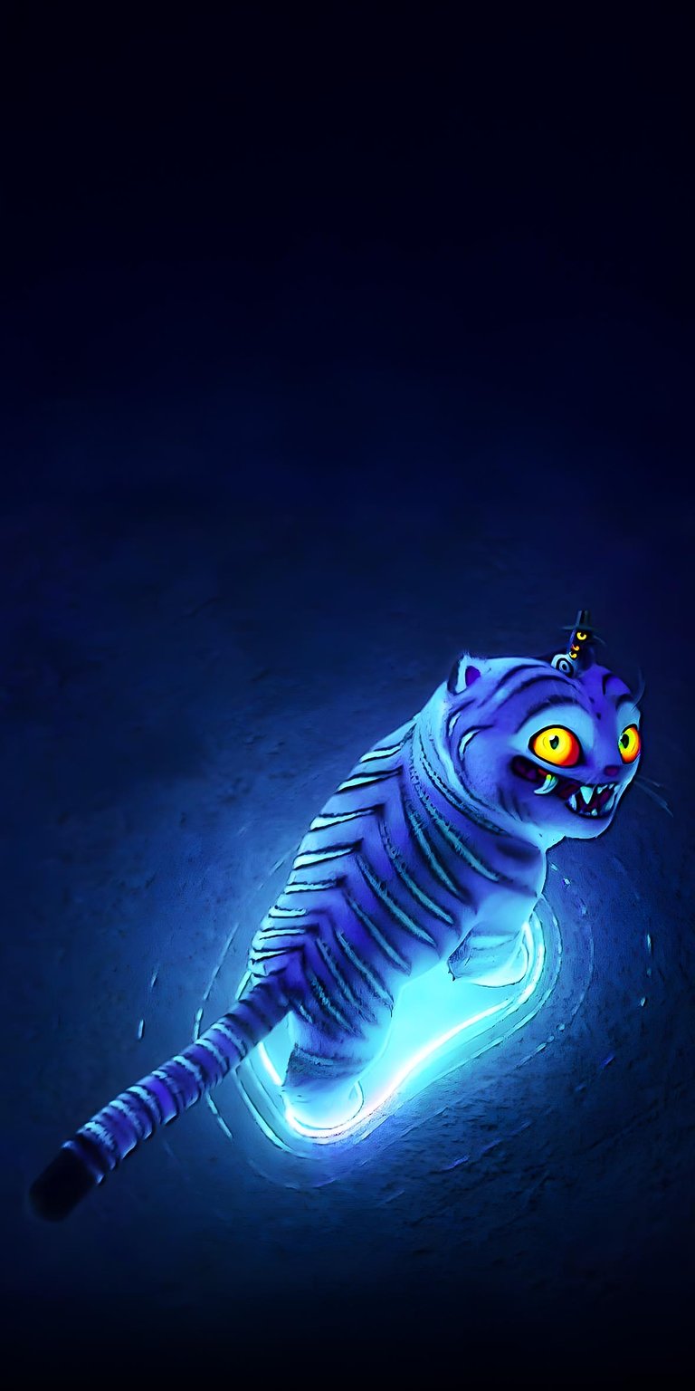 Derpy Tiger wallpaper iPhone HD