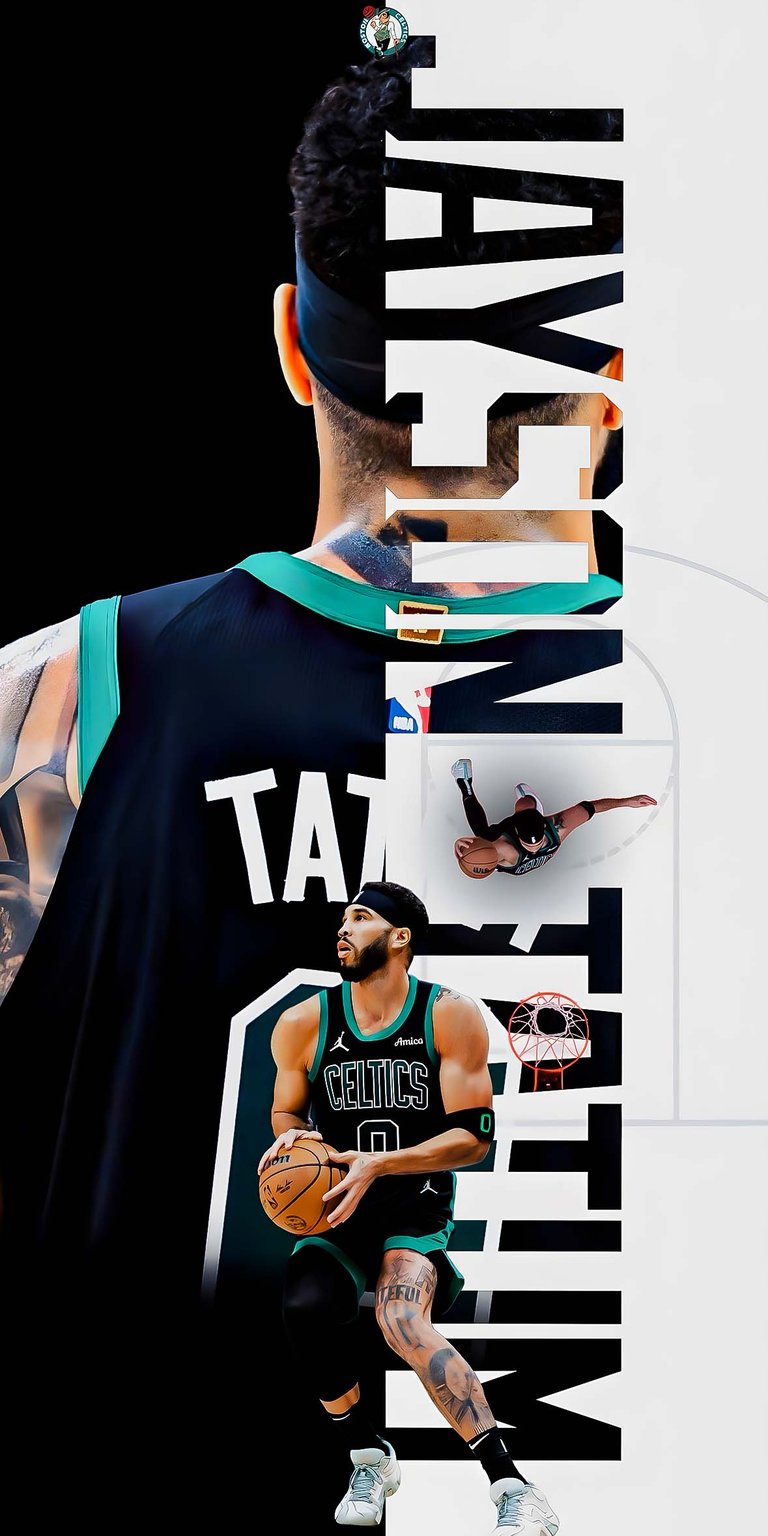 Jayson Tatum NBA wallpaper 4K for iPhone