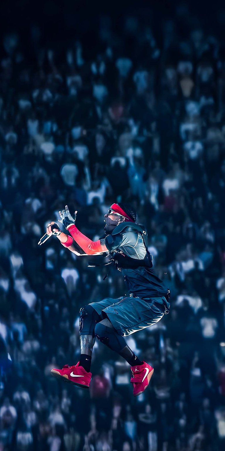 Travis Scott concert iPhone wallpaper HD