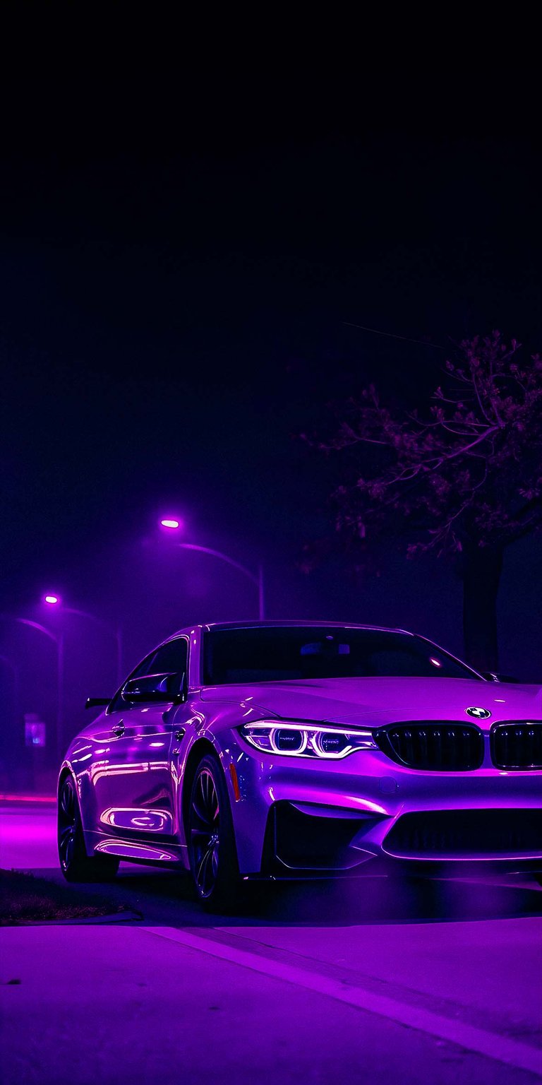M4 Purple Wallpaper for iPhone