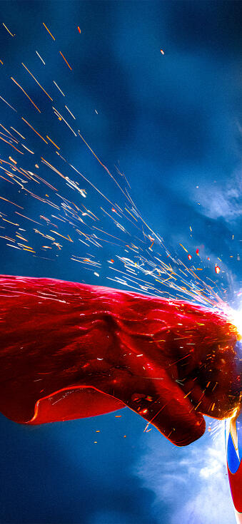 Red Hulk punch matching wallpaper iPhone