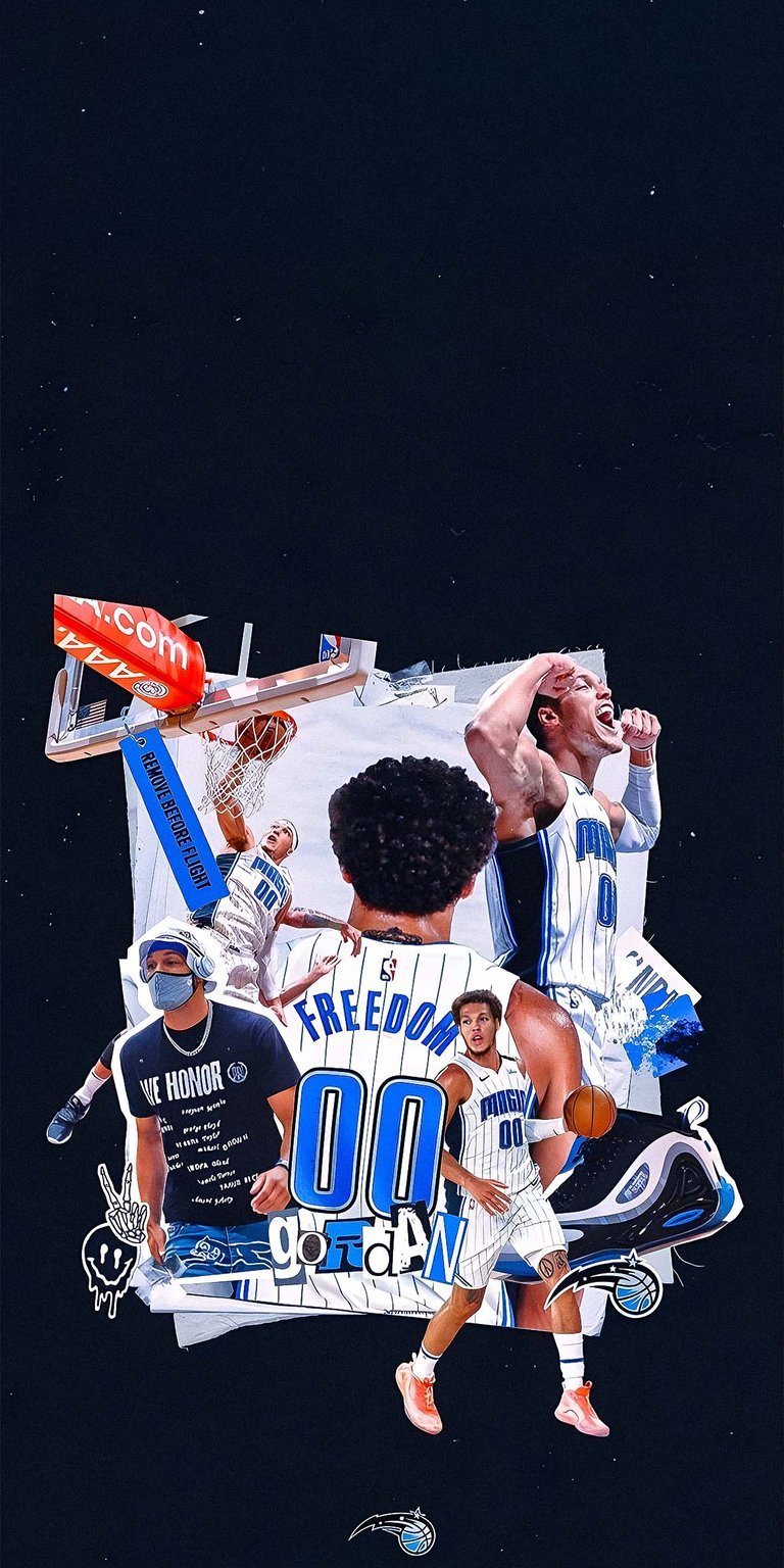 Aaron Gordon collage wallpaper HD