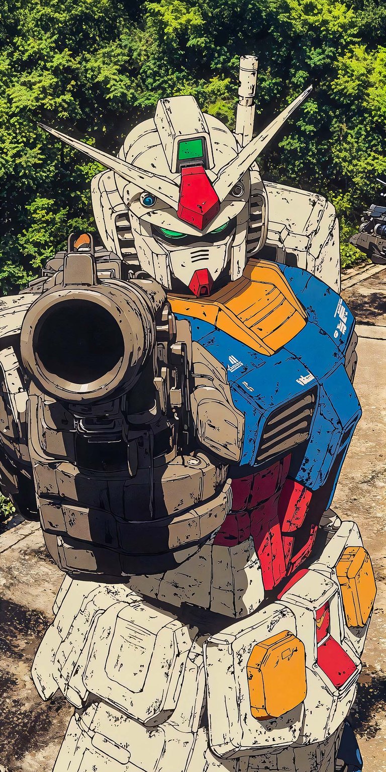 Gundam RX-78-2 iPhone wallpaper 4K